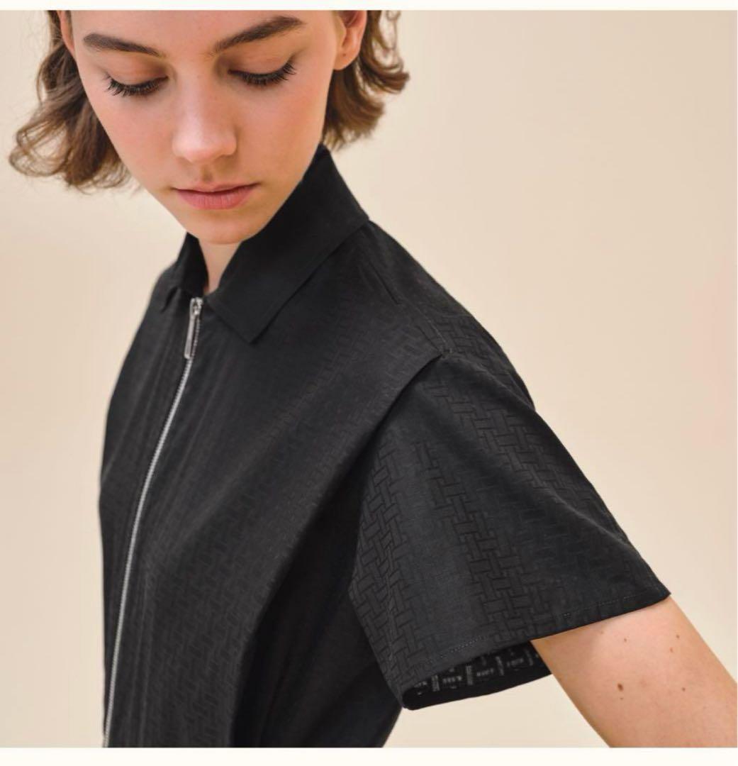 最終価格　新品同様　モザイクジップアップワンピース　2024AW 34 エルメス