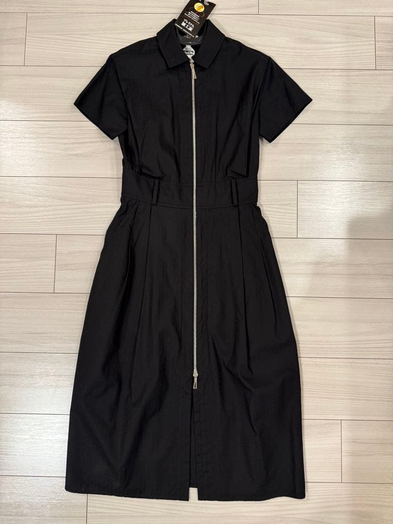 最終価格　新品同様　モザイクジップアップワンピース　2024AW 34 エルメス