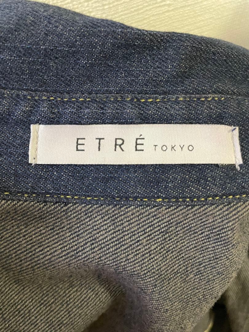 etre tokyo edwin デニムシャツジャケット インディゴ