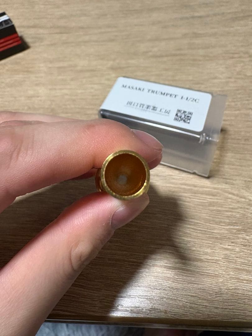 田口管楽器工房　MASAKI トランペットマウスピース　1-1/2C