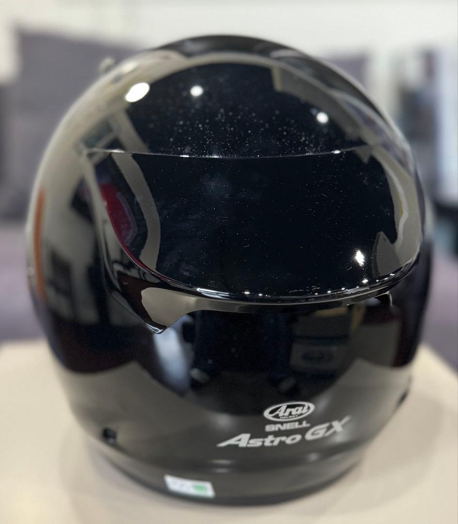 美品★Arai★Astro GX★グラスブラック★L
