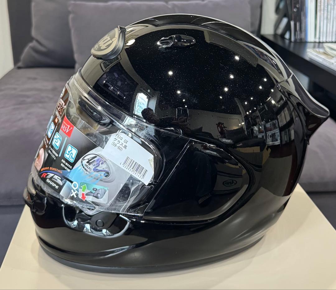 美品★Arai★Astro GX★グラスブラック★L