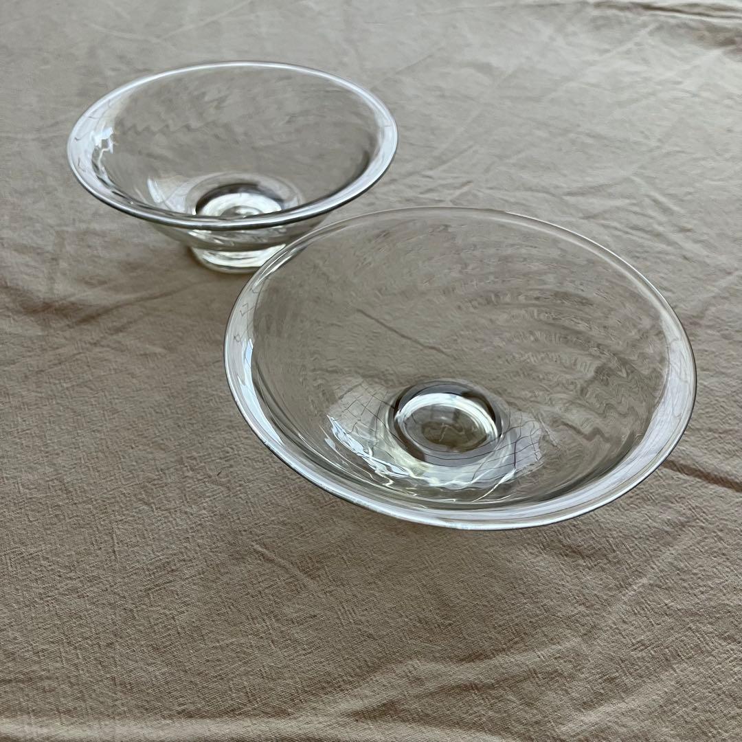 三浦侑子　デザートカップ　フリーカップ　スモーク　5点セット