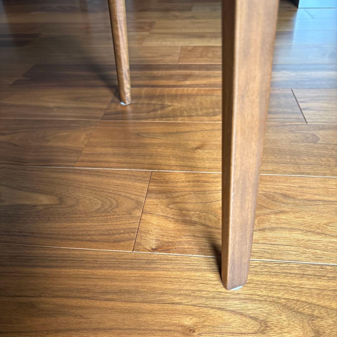 FUJI FURNITURE koti アームレスチェア本革ブラック①