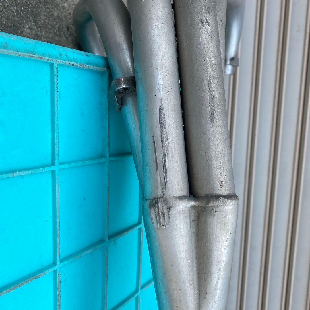 GSX250Sカタナ用 DIC アルミマフラー 使用感あり