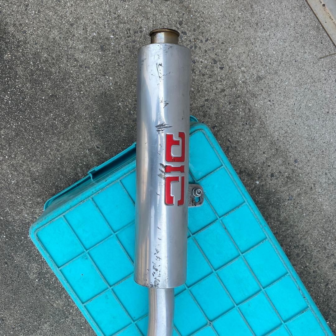 GSX250Sカタナ用 DIC アルミマフラー 使用感あり