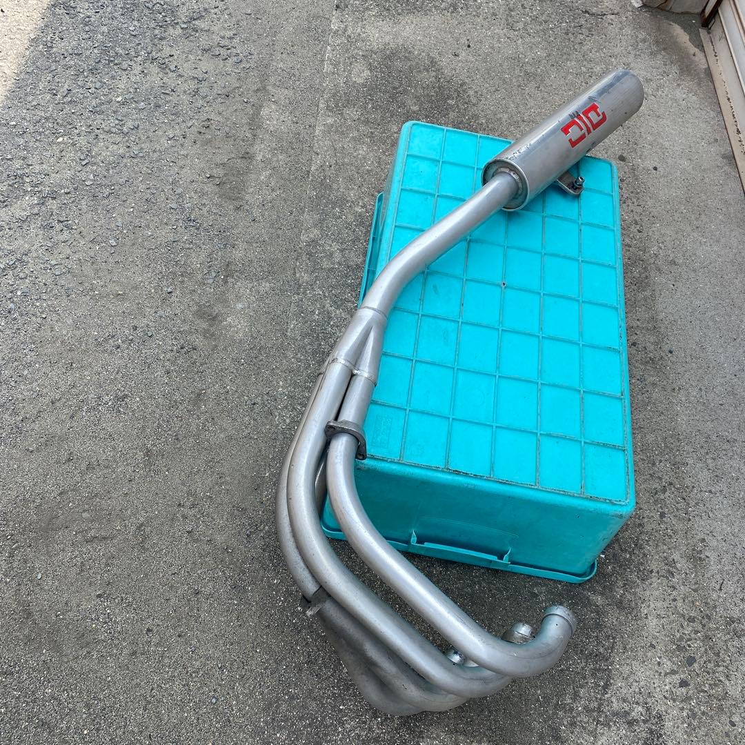 GSX250Sカタナ用 DIC アルミマフラー 使用感あり