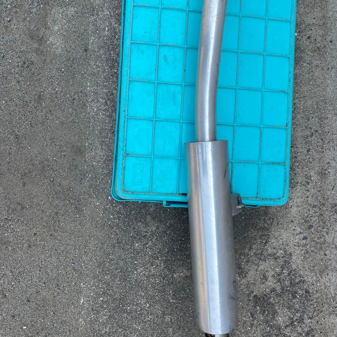 GSX250Sカタナ用 DIC アルミマフラー 使用感あり