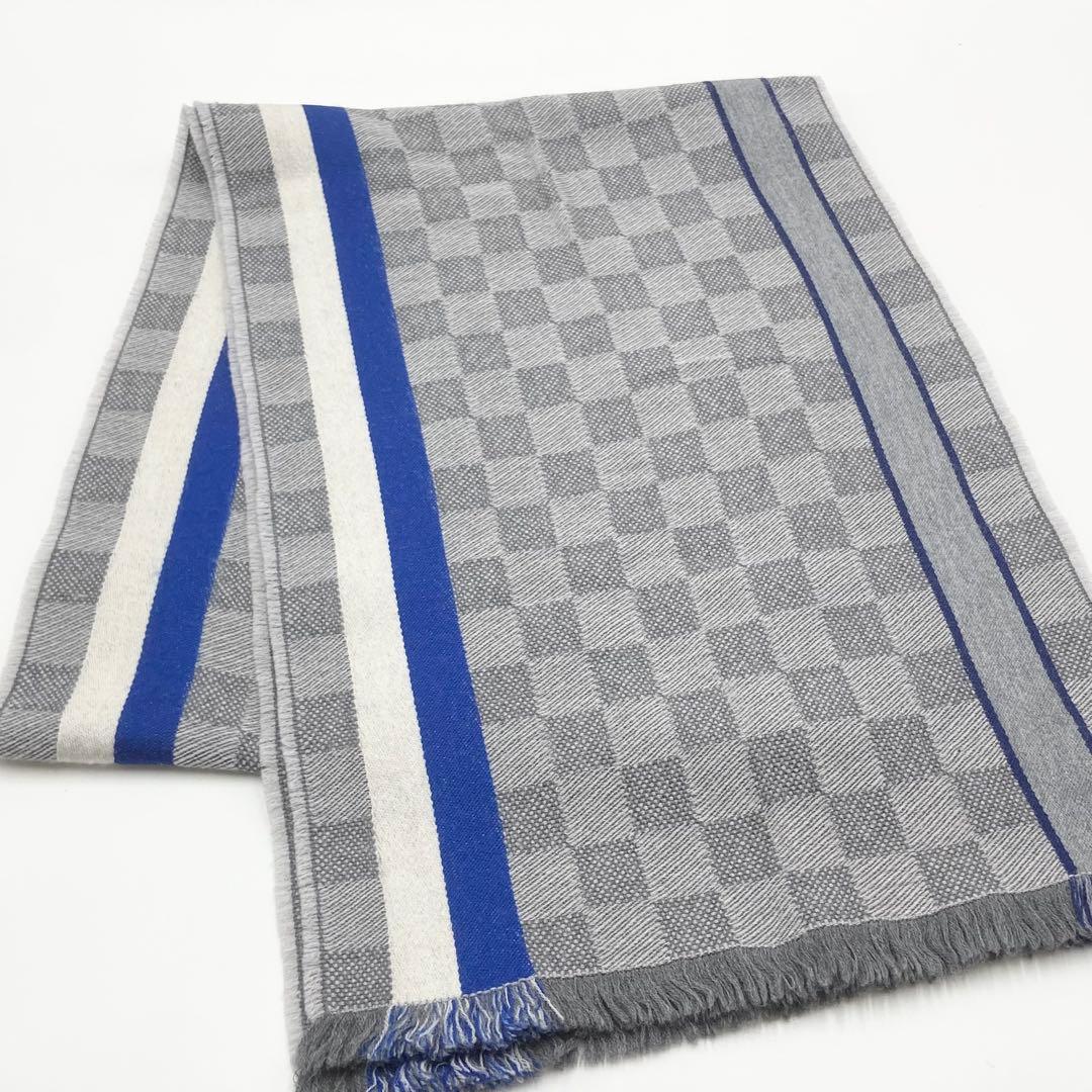 ルイヴィトン　マフラー　エシャルプ　メサジェ　ダミエ　m70338