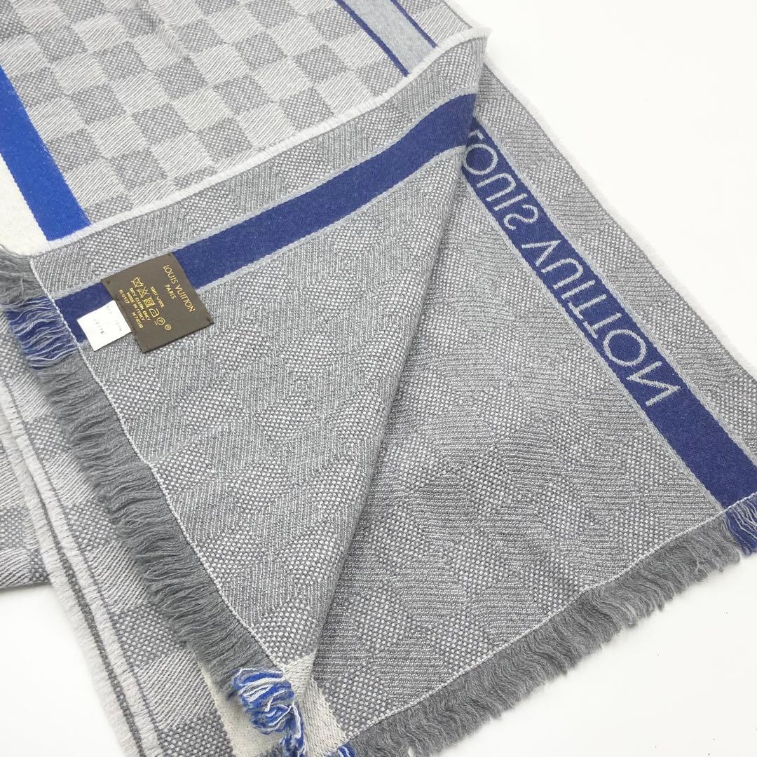 ルイヴィトン　マフラー　エシャルプ　メサジェ　ダミエ　m70338