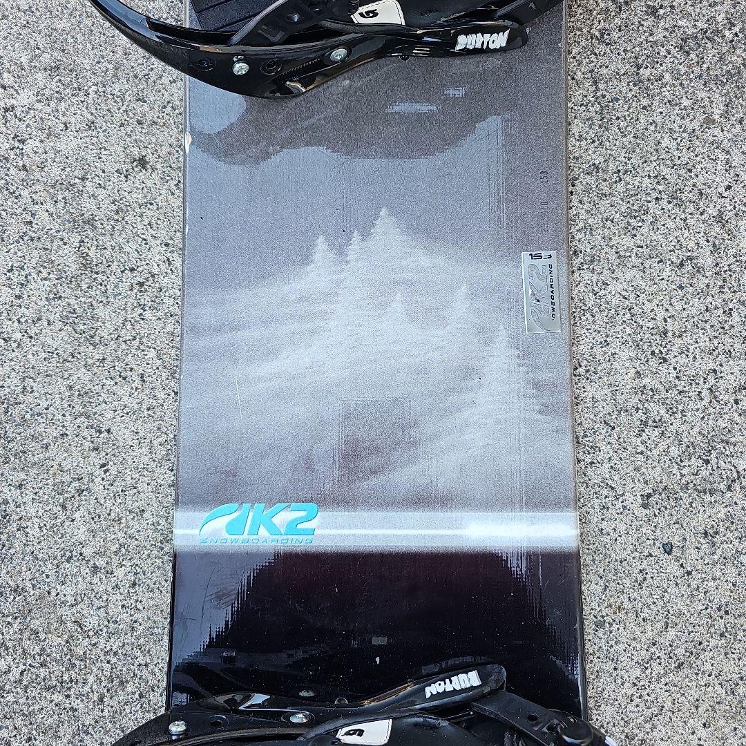 送料込み！K2×BURTON スノーボードセット