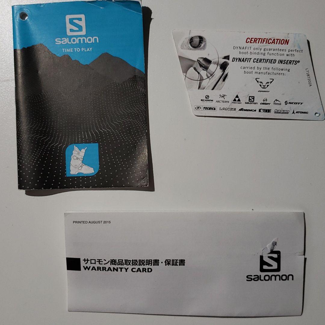 【未使用】サロモン　スキーブーツ　バックカントリー　X ALP Explore