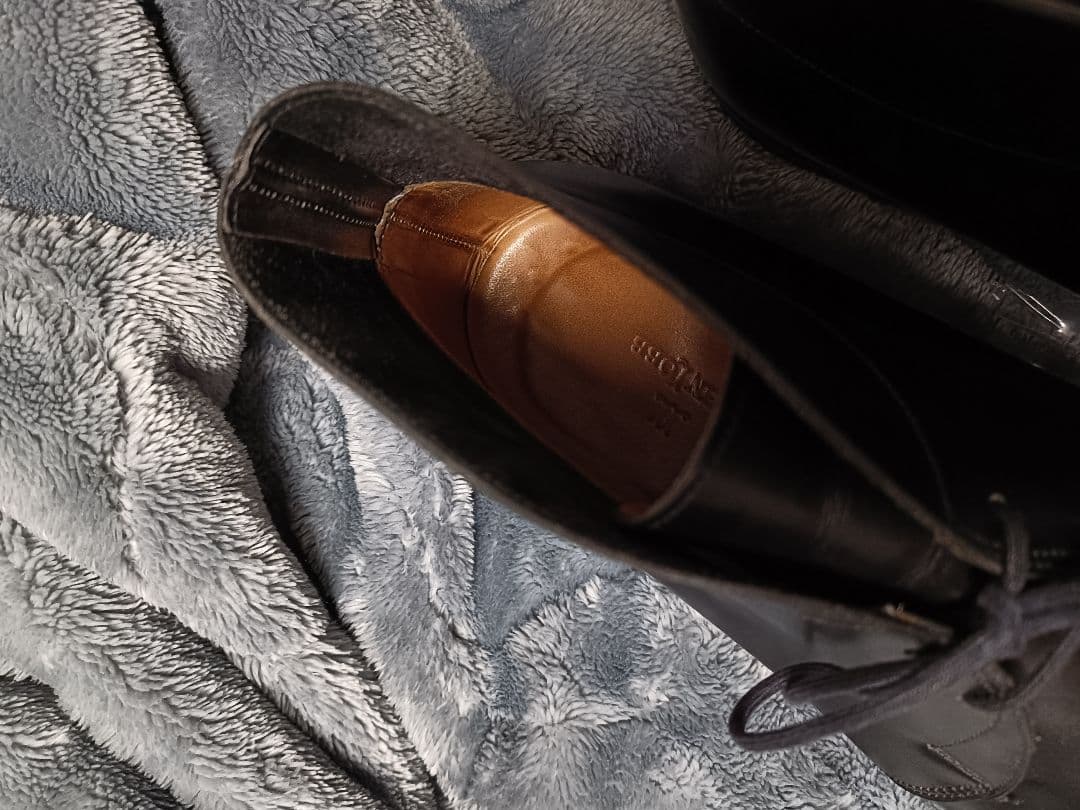 JOHN LOBB ROMSEY 7.5D ブラックカーフ チャッカブーツ