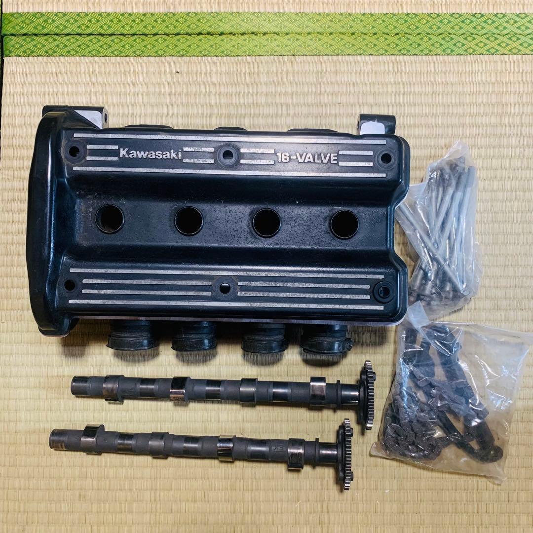 KAWASAKI GPZ900R シリンダーヘッド へッドカバー カムシャフト