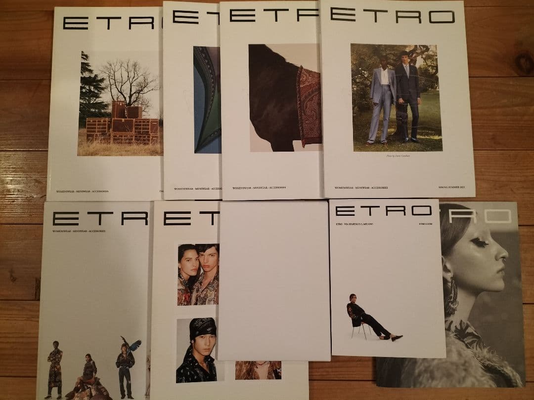 【美品・非売品】ETRO エトロ 2008〜2023年 カタログ/ルックブック