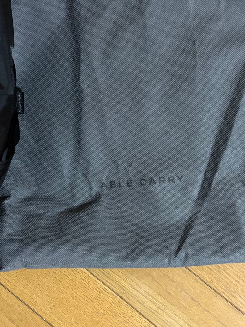 新品未使用ABLE CARRY max backpack ripstop30L