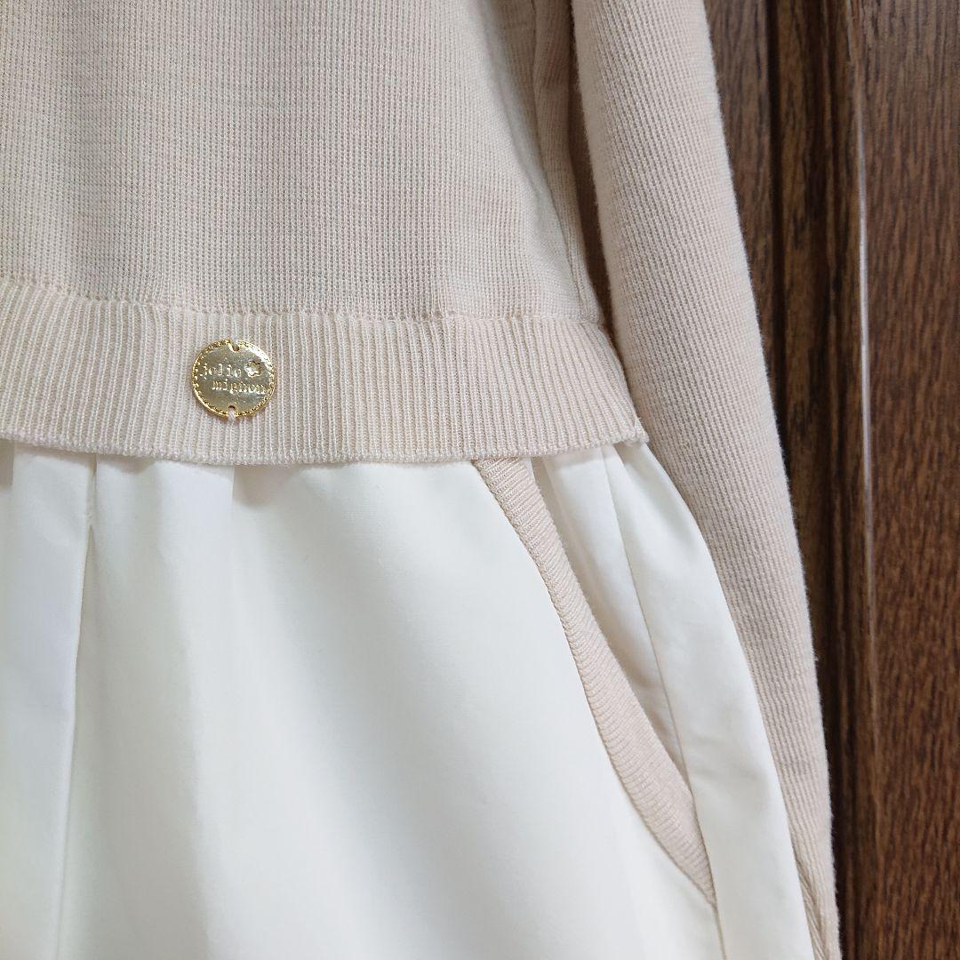 あやjolie mignon ジョリーミニョン タートルドッキングワンピ