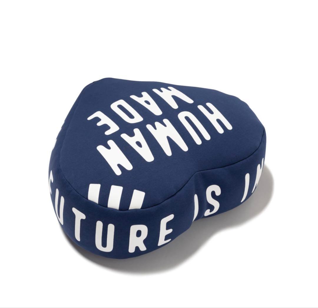 HUMAN MADE HEART BEADS CUSHION ネイビー新品未開封