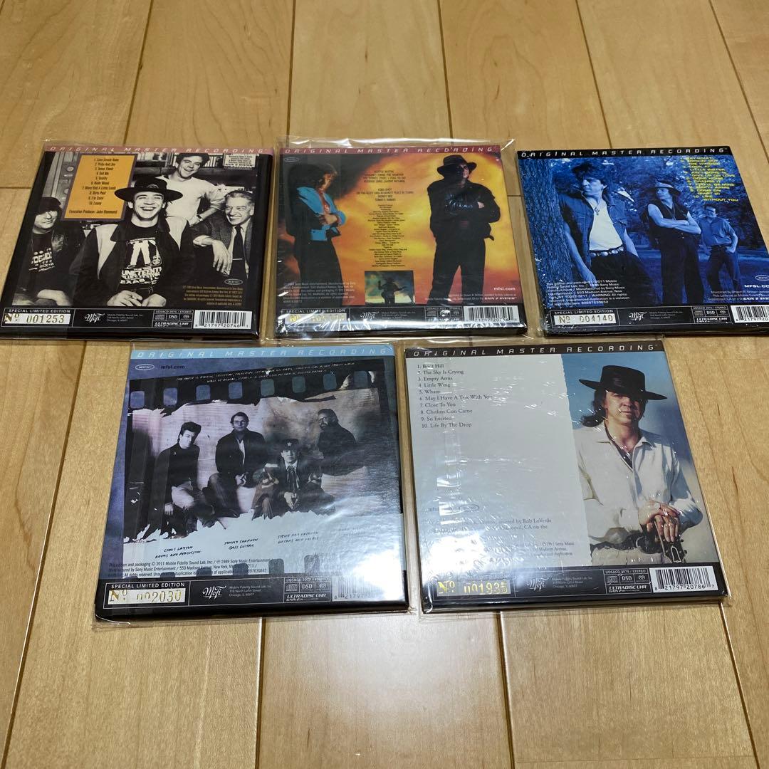 MFSL HYBRID SACD/STEVIE RAY VAUGHAN 全５枚