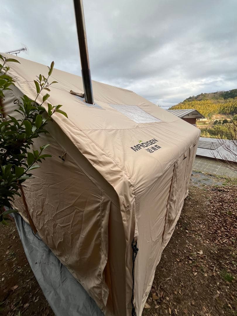 エアテント　ポリコットン　tc（検　エアーテント　エアフレームテント）