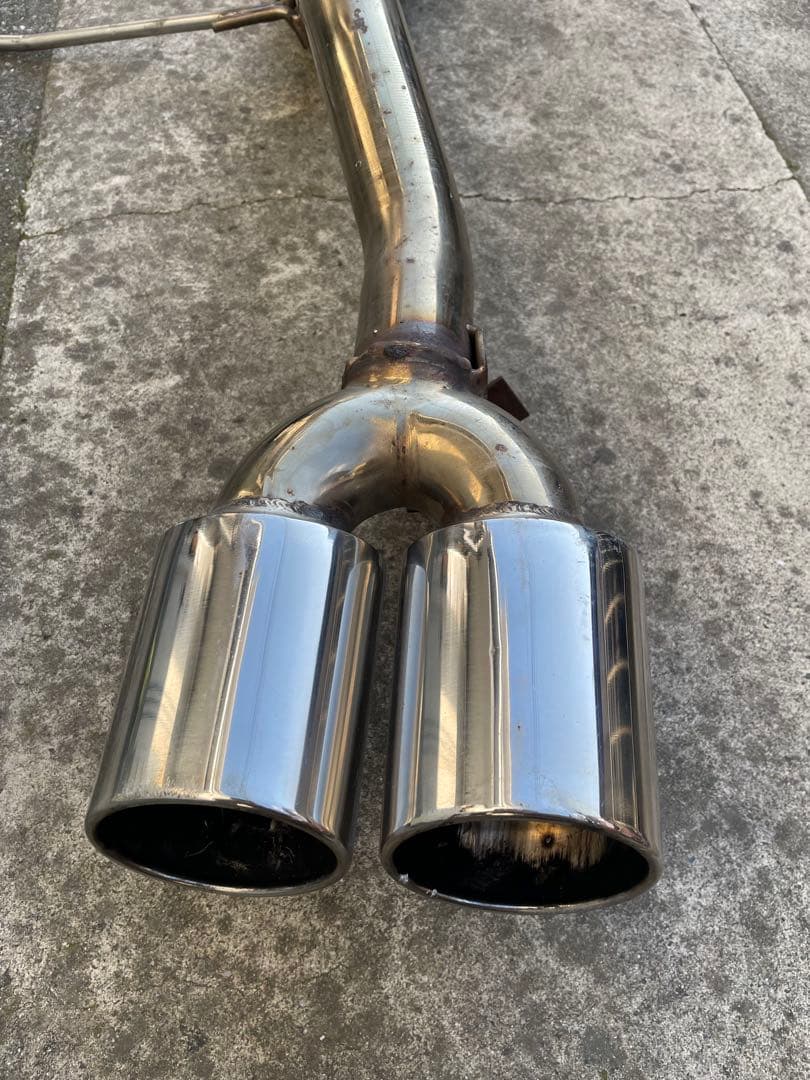 HE 22Sラパン用オールステンストレートセンター出しマフラー