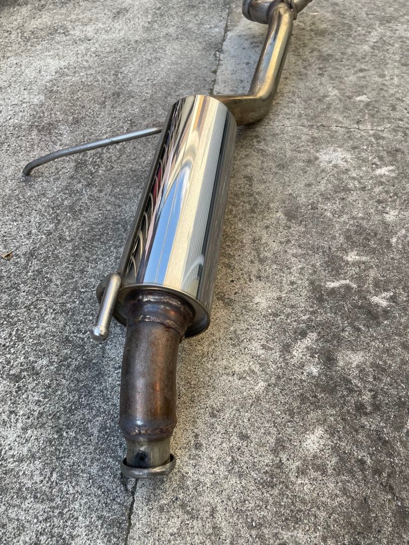 HE 22Sラパン用オールステンストレートセンター出しマフラー