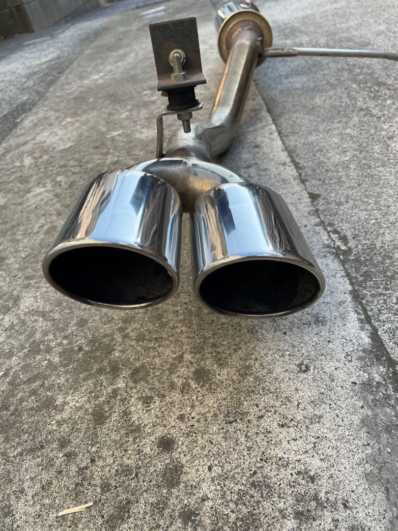 HE 22Sラパン用オールステンストレートセンター出しマフラー