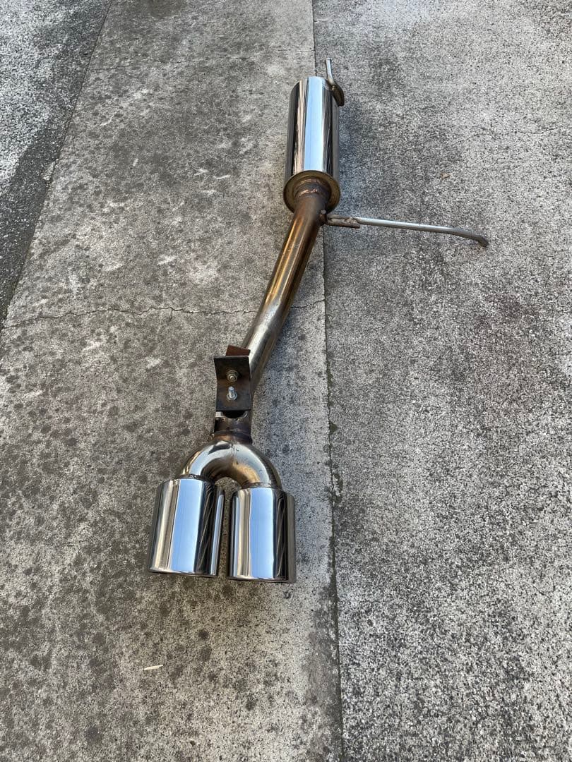 HE 22Sラパン用オールステンストレートセンター出しマフラー