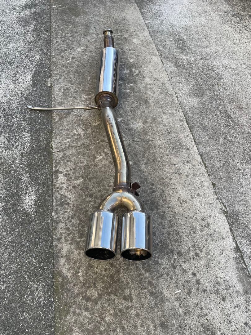 HE 22Sラパン用オールステンストレートセンター出しマフラー
