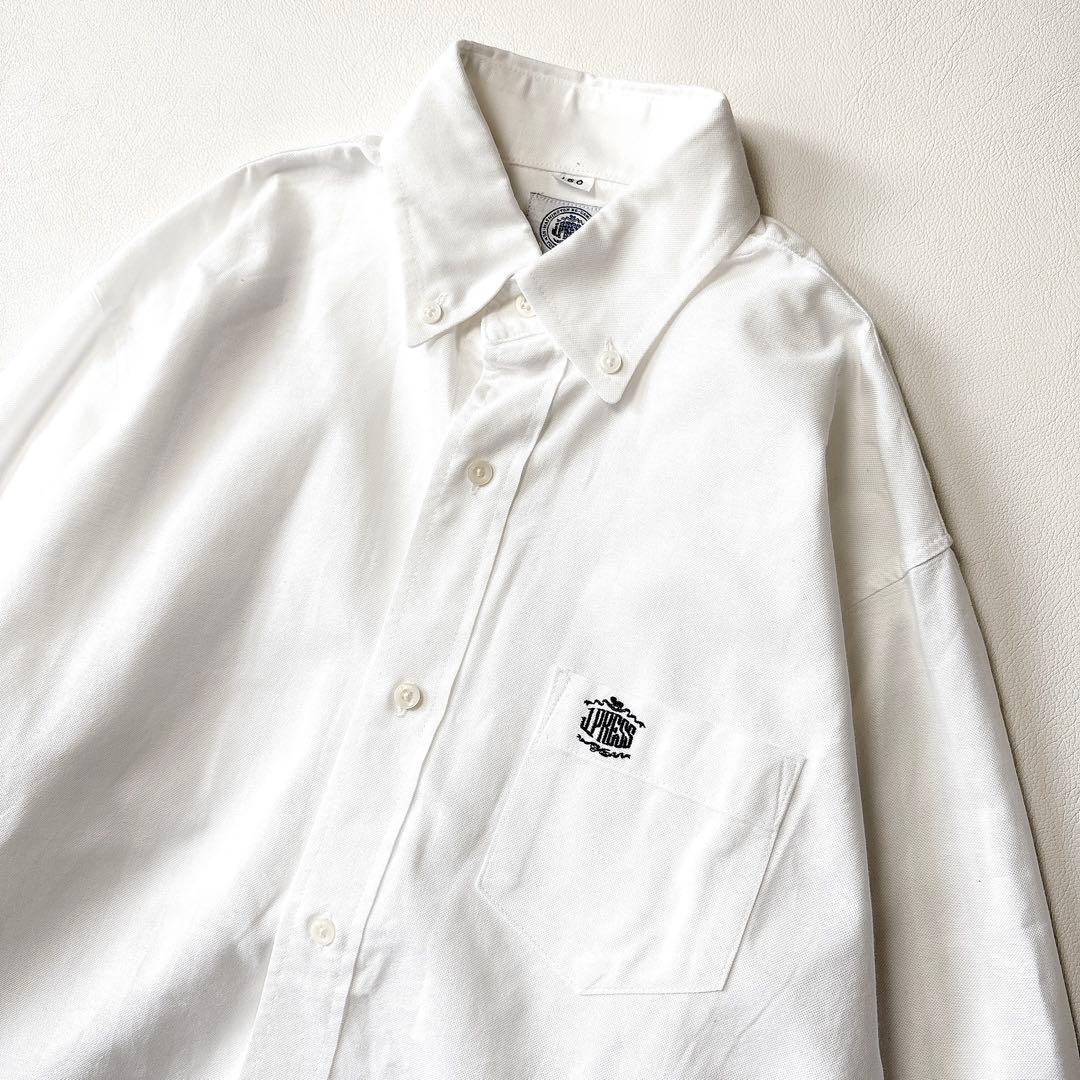 美品 ジェイプレス 男の子160 フォーマルスーツ3点セット 刺繍 ストライプ