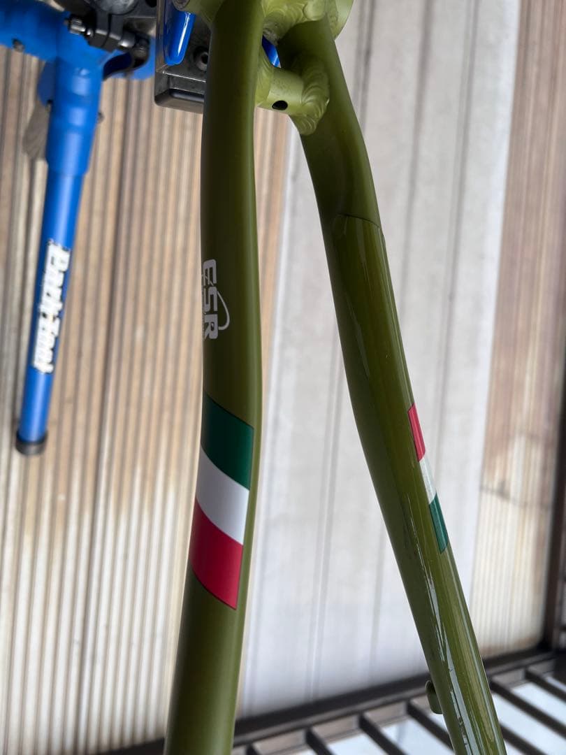 ESR製　ガールズ&パンツァーコラボ商品　　アンツィオ　ロードバイクフレーム