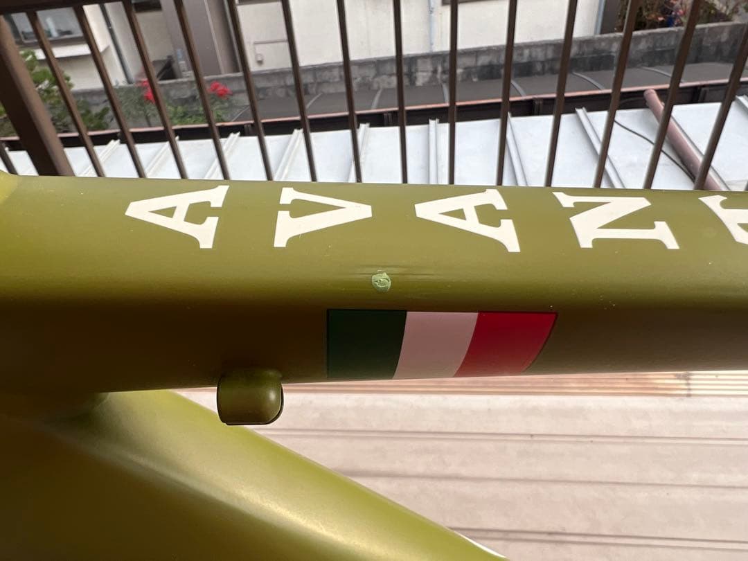 ESR製　ガールズ&パンツァーコラボ商品　　アンツィオ　ロードバイクフレーム