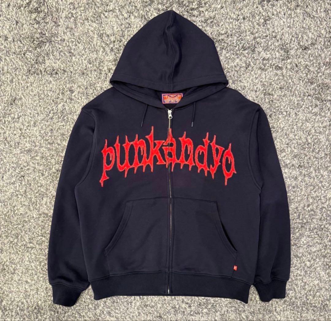 punkandyo sk8 zip up hoodie Mサイズ