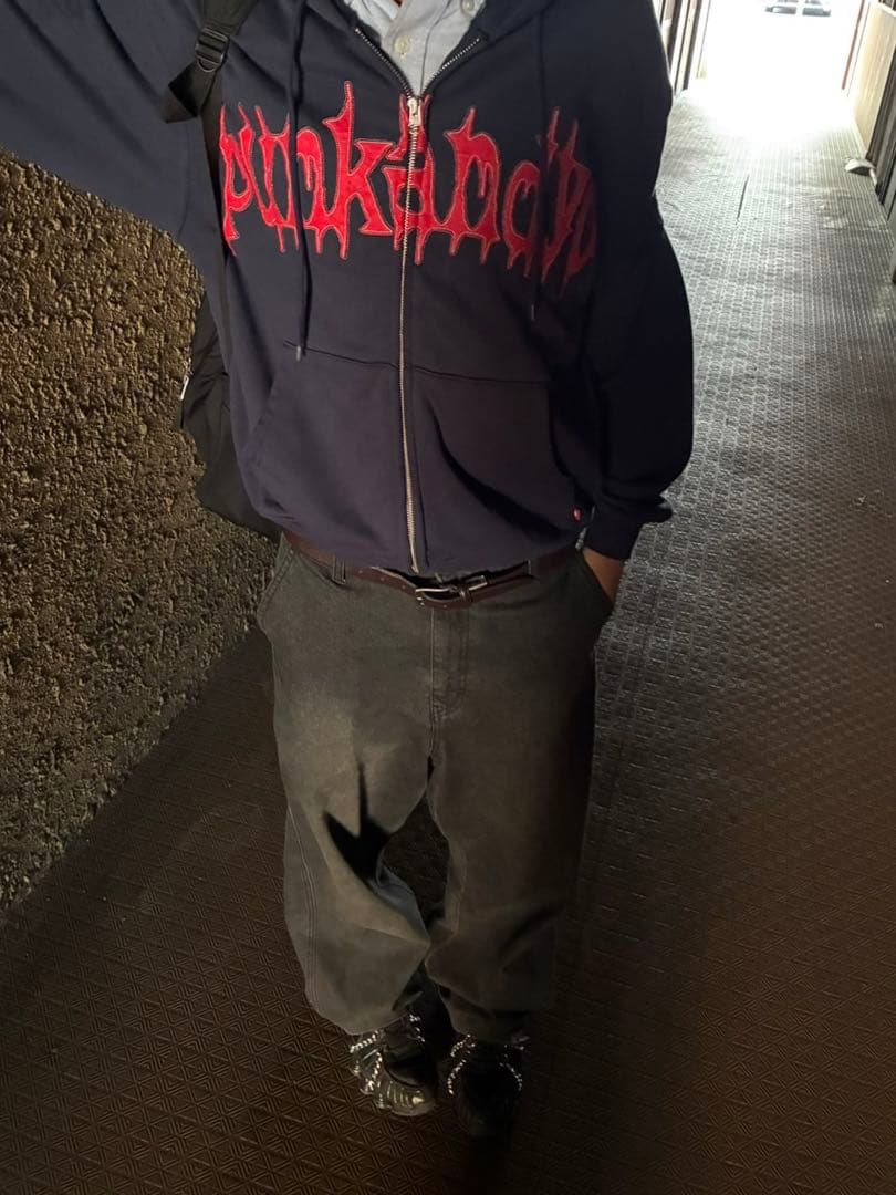 punkandyo sk8 zip up hoodie Mサイズ