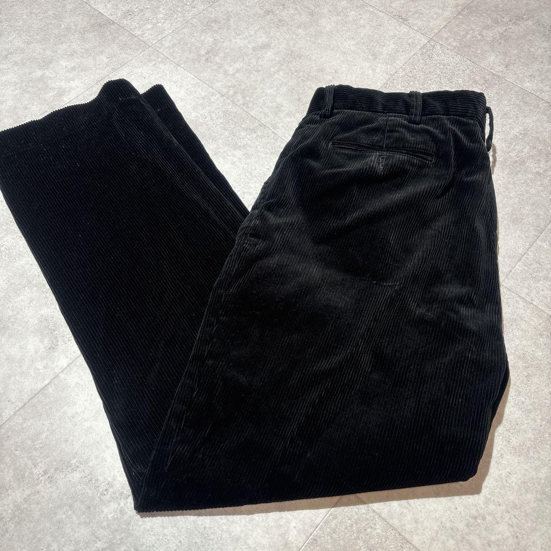 【ラルフローレン】ポロチノ　コーデュロイ　ブラック　W36 色残り良し
