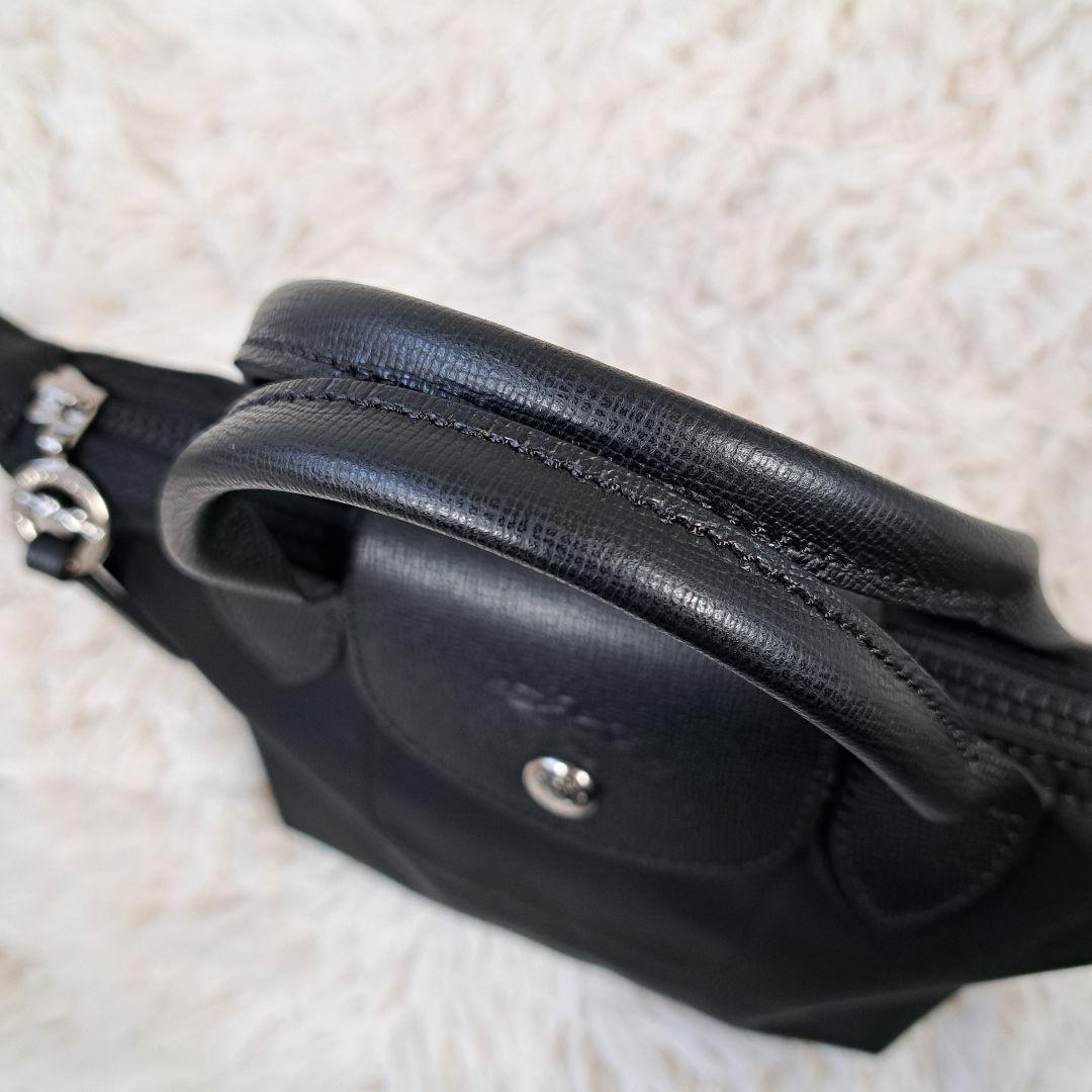 【美品】LONGCHAMP ルプリアージュ ネオ XS ブラック 正規品