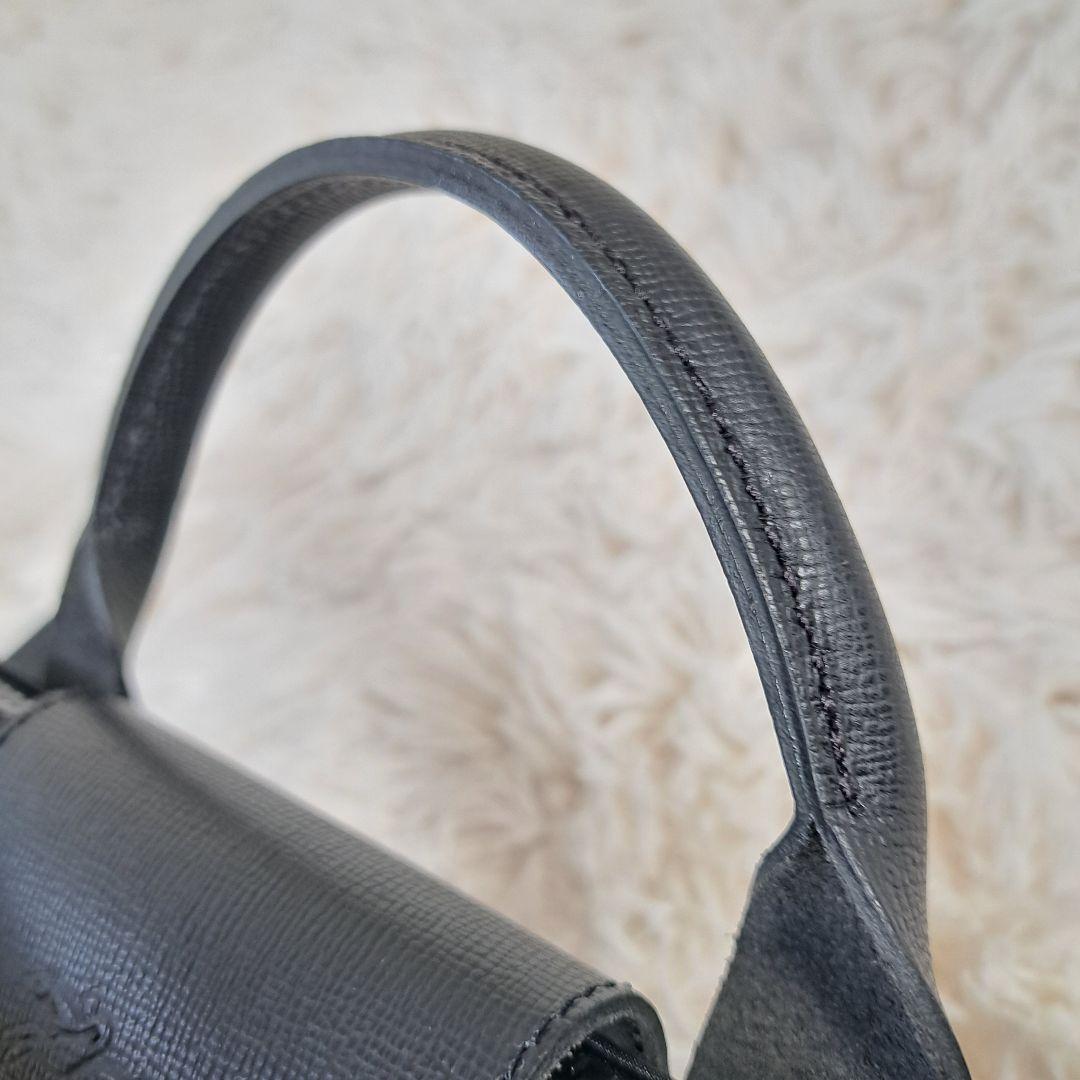 【美品】LONGCHAMP ルプリアージュ ネオ XS ブラック 正規品
