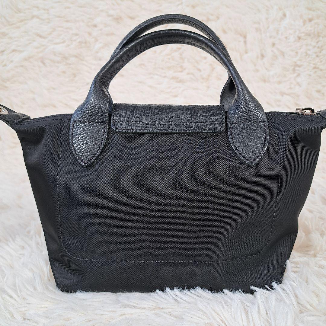 【美品】LONGCHAMP ルプリアージュ ネオ XS ブラック 正規品