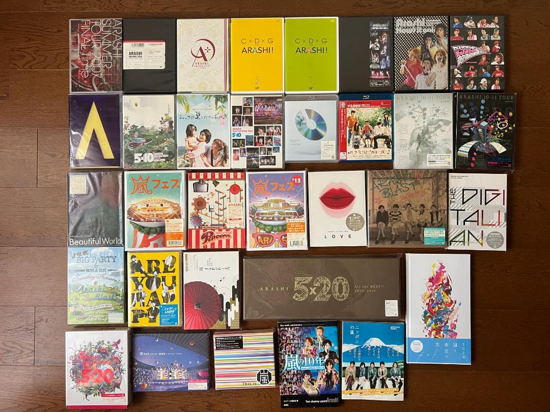 10%値下げ 【ファンクラブ限定品含む】ARASHI　DVD・Blu-ray