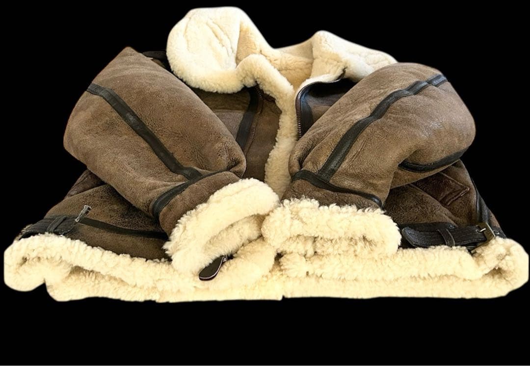 AVIREX B-3 ムートンフライトジャケット 38