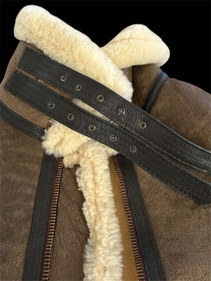 AVIREX B-3 ムートンフライトジャケット 38