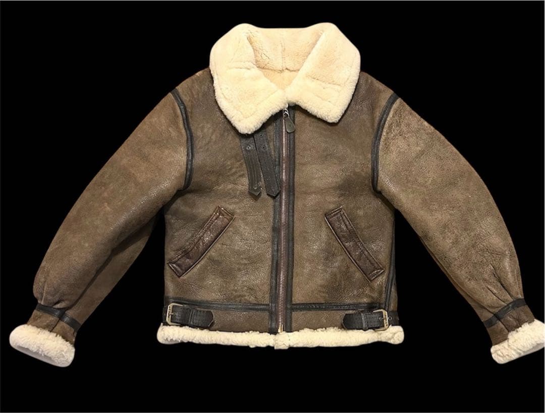 AVIREX B-3 ムートンフライトジャケット 38