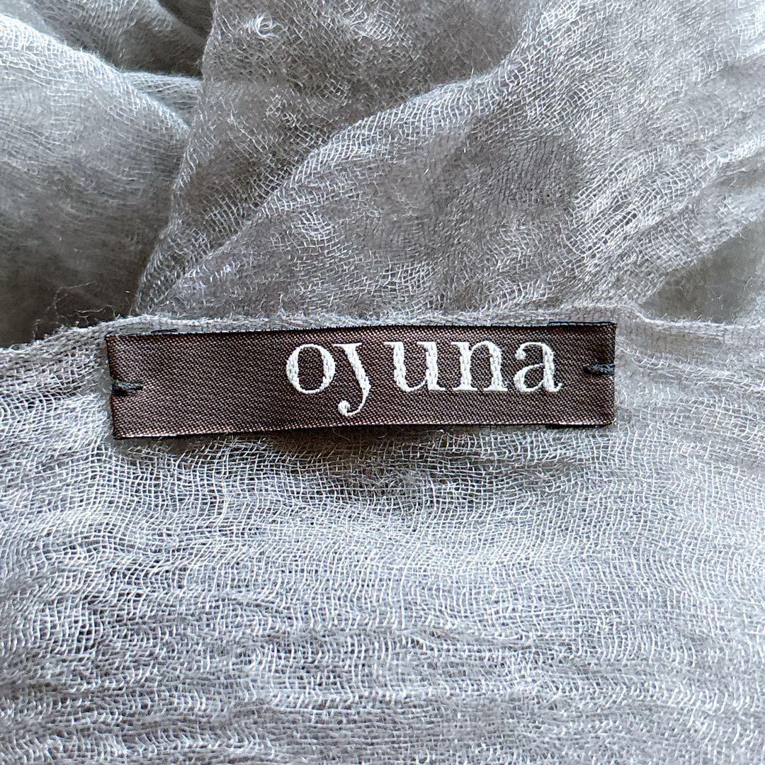 Oyuna カシミヤ100 ストール マフラー 超大判　薄手　グラデーション