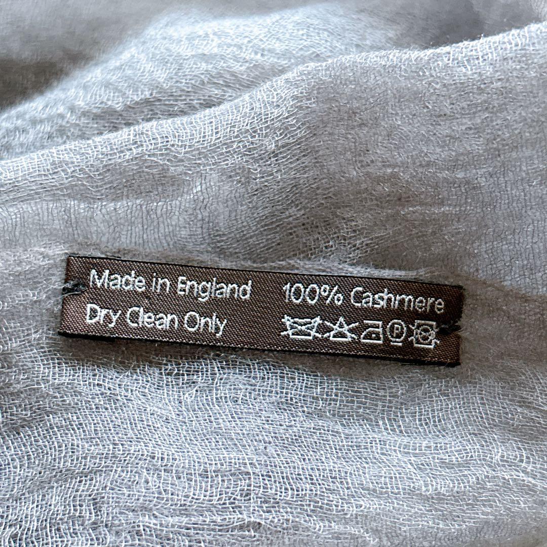 Oyuna カシミヤ100 ストール マフラー 超大判　薄手　グラデーション