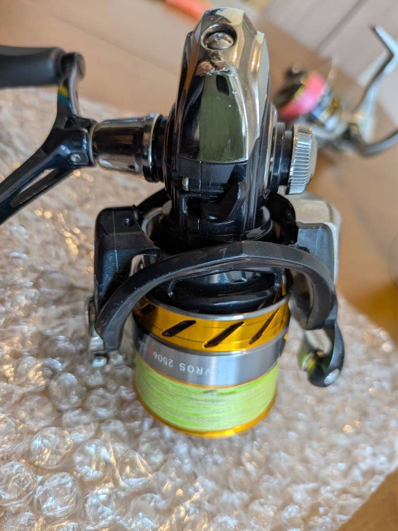 ダイワ 15レブロス2506H-DH 他リール3台セット ラインローラーカスタム
