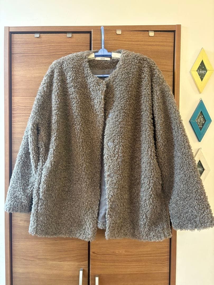 美品！JOURNAL STANDARD relume ボア カラーレスジャケット