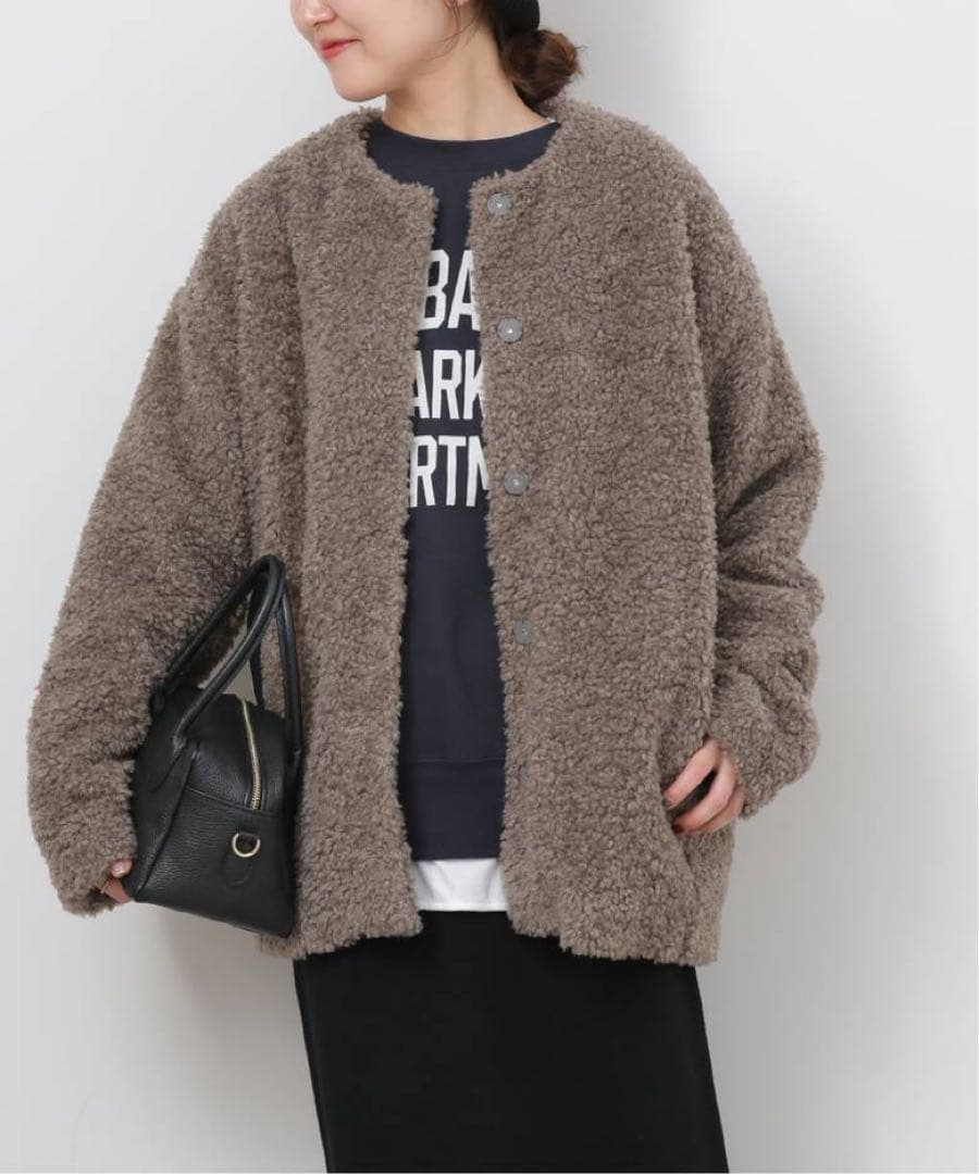 美品！JOURNAL STANDARD relume ボア カラーレスジャケット