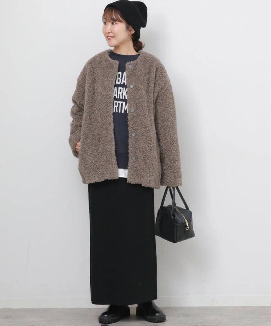 美品！JOURNAL STANDARD relume ボア カラーレスジャケット