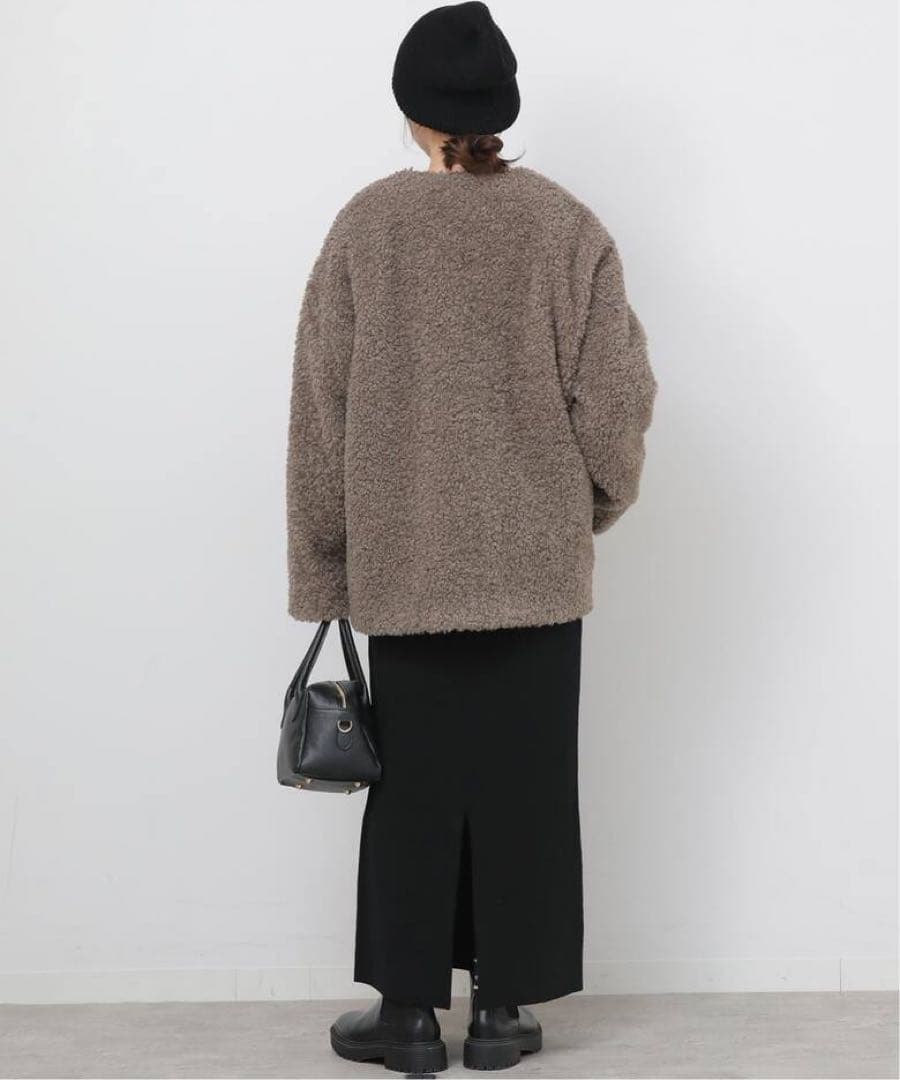 美品！JOURNAL STANDARD relume ボア カラーレスジャケット