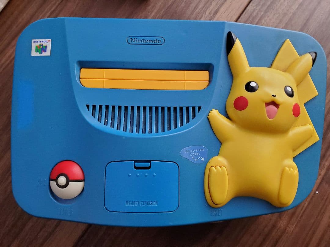 Nintendo 旧世代ゲーム機本体 NINTENDO 64 ピカチュウ オ…
